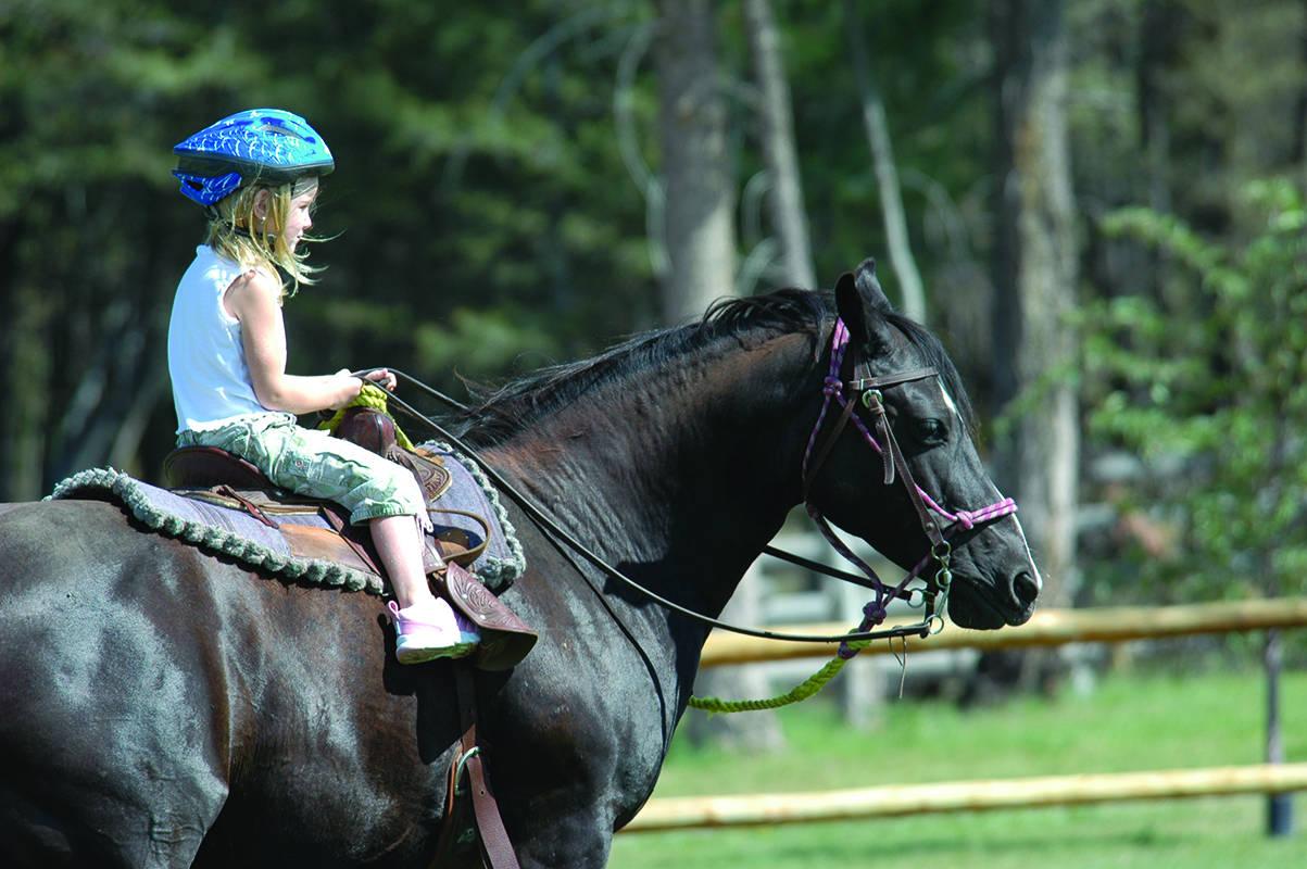 horse riding