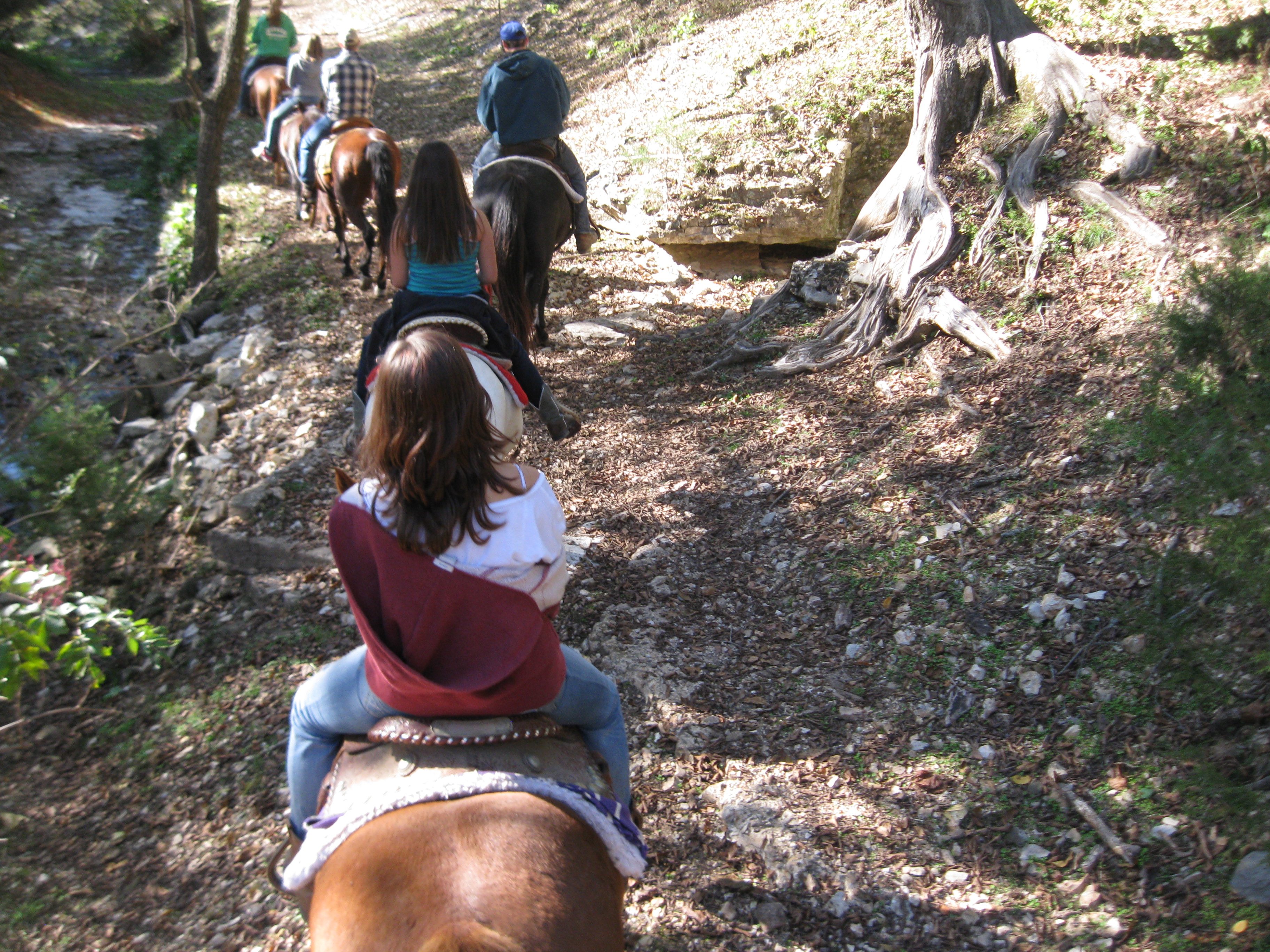 horse riding