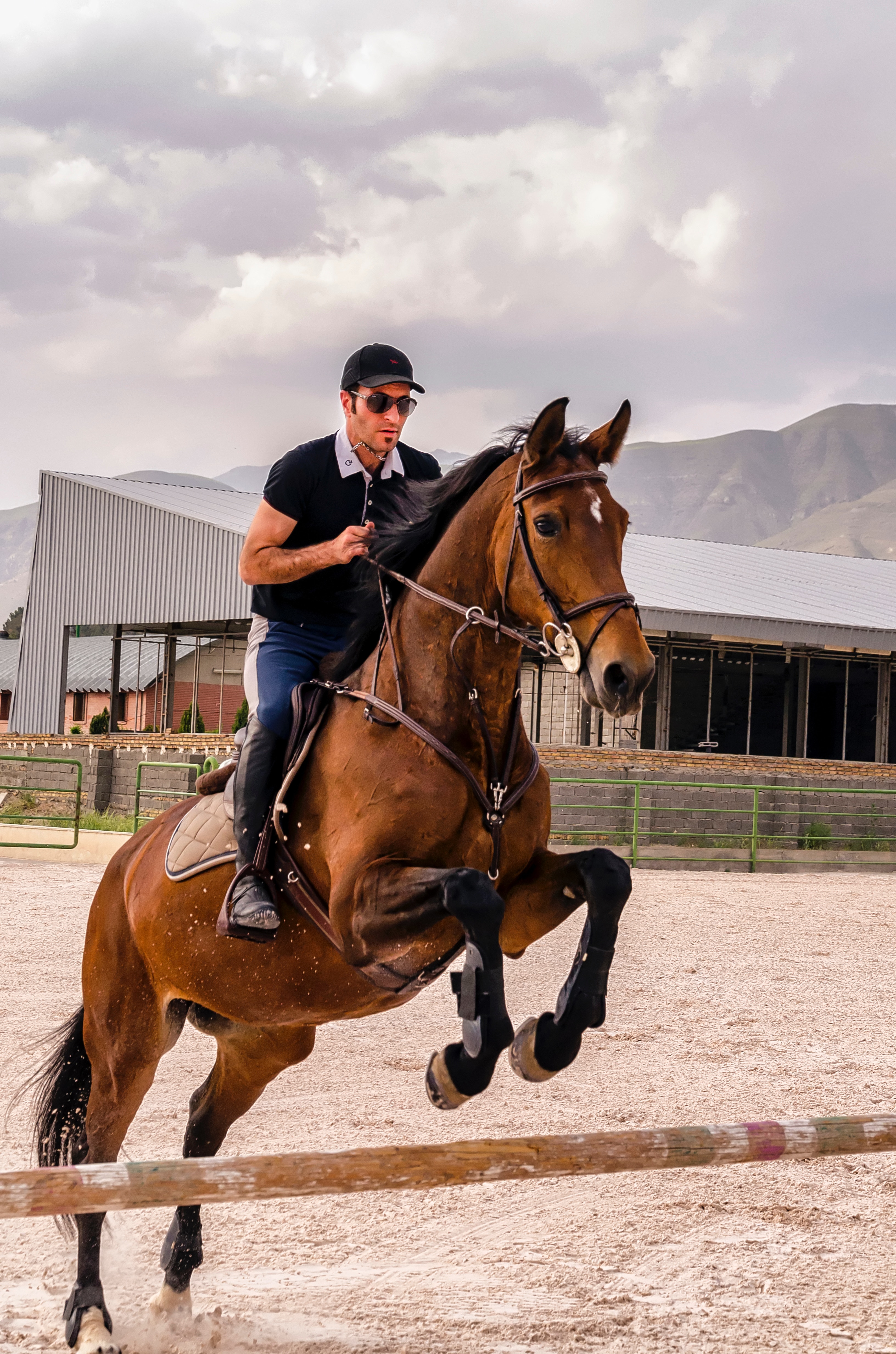 horse riding