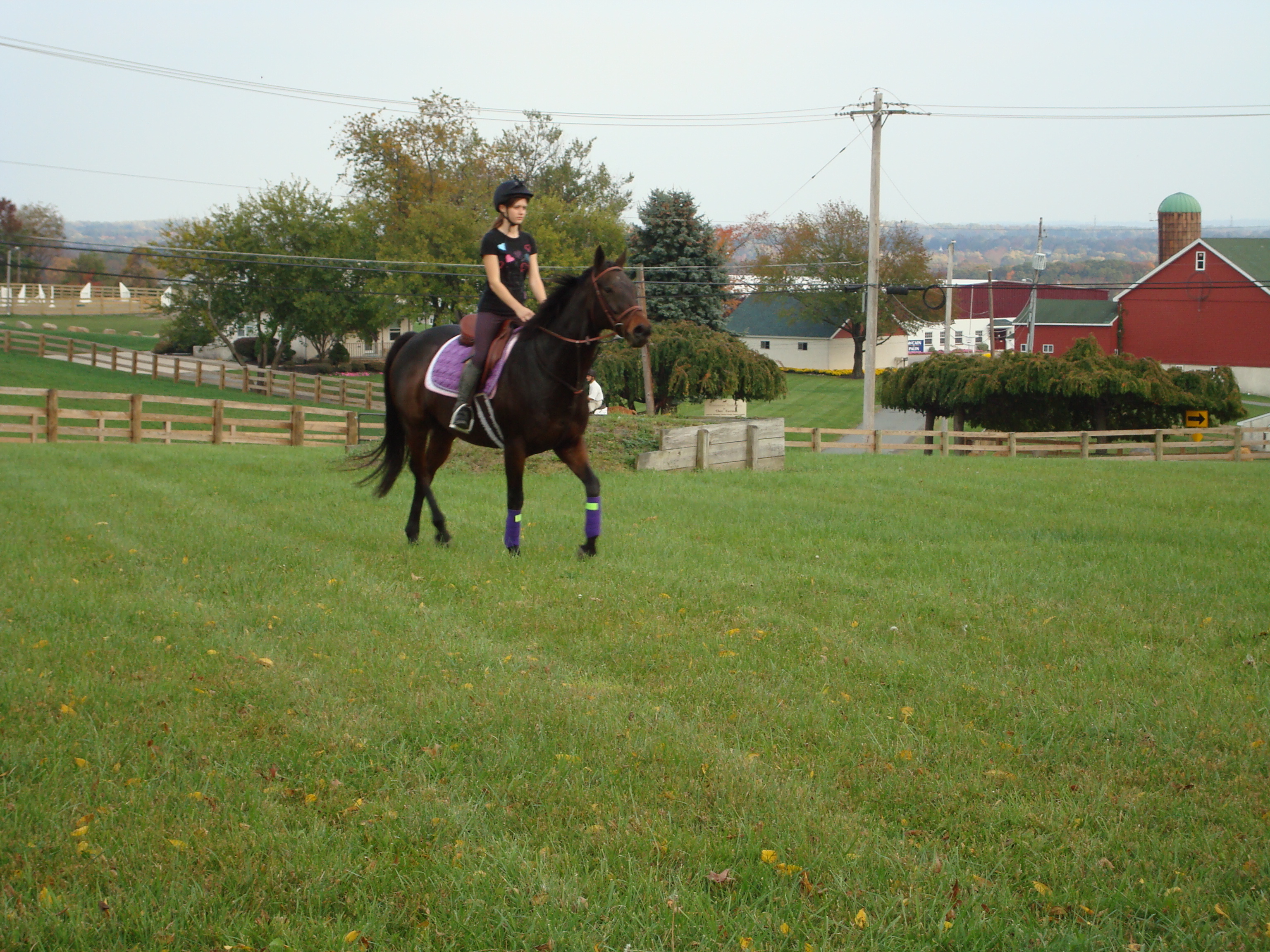 horse riding